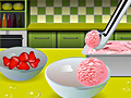 Spill Homemade Strawberry Ice Cream