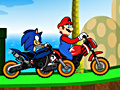 Spill Mario Vs Sonic Racing