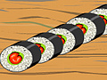 Spill Sushi Rolls Cooking
