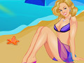 Spill Basked on Sunny Beach