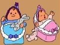Spill Online coloring baby twins