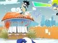 Spill Naruto playing snowballs