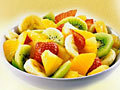 Spill Cooking a fruit salad
