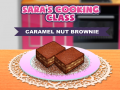 Spill Sara`s Cooking Class Caramel Nut Brownie