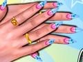 Spill Wedding nails
