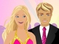 Spill Barbie and Ken Kissing