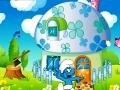 Spill Smurf House Decorating