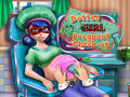 Spill Dotted Girl Pregnant Check-Up
