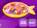 Spill Kitty Cooks Fish 