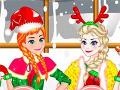 Spill Elsa And Anna Christmas Day