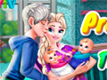 Spill Pregnant Elsa Twins Birth