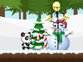 Spill Christmas Panda Run