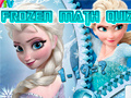 Spill Frozen Math Quiz