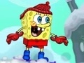 Spill Sponge Bob SnowBoarding