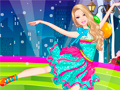 Spill Barbie Ice Dancer Princess Dress Up