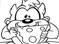 Spill Pizza: Coloring For Kids