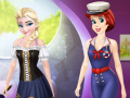 Spill Ariel And Elsa Career Dress Up