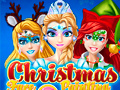 Spill Christmas Face Painting
