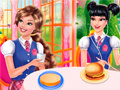 Spill Princesses Burger Cooking