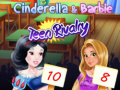 Spill Cinderella & Barbie Teen Rivalry