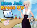Spill Elsa Job Dress Up