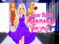 Spill Super Barbie Runway Model