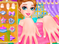 Spill Ice Princess Nail Design