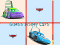 Spill Guess Disney Cars