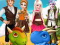 Spill Disney Couple And Dragons 