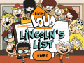 Spill The Loud House: Lincolns List  