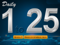 Spill Daily 1 to 25