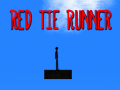 Spill Red Tie Runner