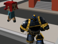 Spill Robot Hero: City Simulator 3D