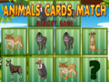 Spill Animals Cards Match 