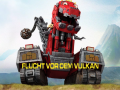 Spill Dinotrux: Flucht vor dem Vulkan