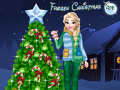 Spill Frozen Christmas Tree