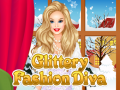 Spill Glittery Fashion Diva