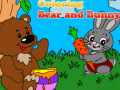 Spill Coloring Bear and Bunny