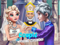 Spill Couple Wedding Ceremony