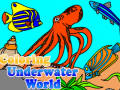 Spill Coloring Underwater World