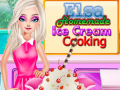 Spill Elsa Homemade Ice Cream Cooking