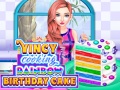 Spill Vincy Cooking Rainbow Birthday Cake