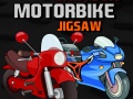 Spill Cartoon Motorbike Jigsaw
