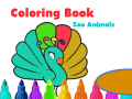Spill Coloring Book: Zoo Animals