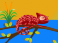 Spill Hungry Chameleon