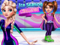 Spill Ice Skating Challenge