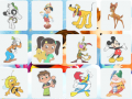 Spill Cartoons Characters