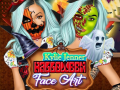 Spill Kylie Jenner Halloween Face Art