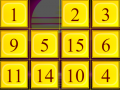Spill 4x4 Number Slider