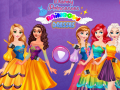Spill Disney Princesses Rainbow Dresses